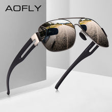 Load image into Gallery viewer, Men&#39;s sunglasses metal frame